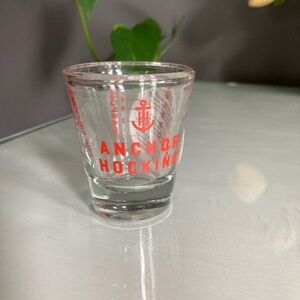 Anchor Hocking Clear  Teaspoon & Tablespoon Measuring Shot Glass
